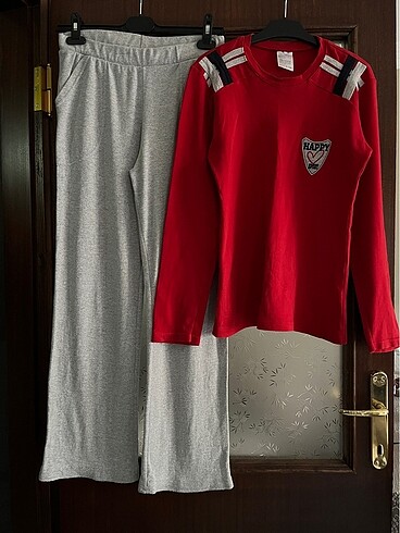 l Beden Fawn Pijama Takımı