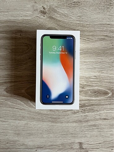 İPhone X 64 GB Silver Boş Kutu