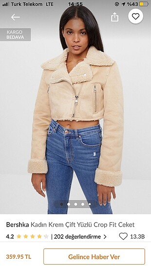 bershka ceket