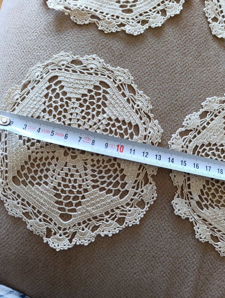Vintage Elisi Dantel bardak altlığı - Görsel 2