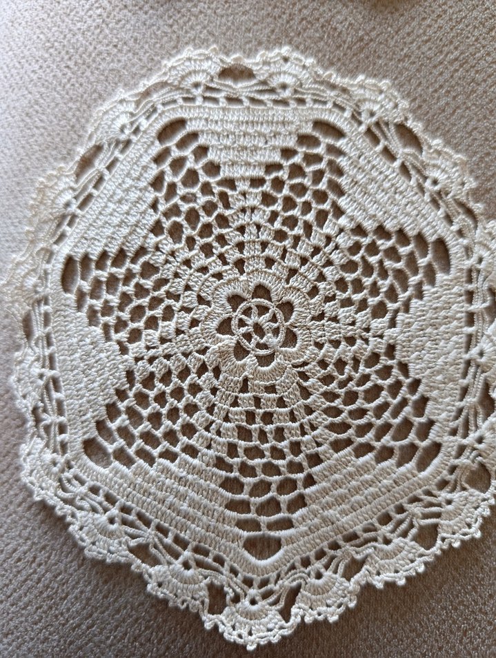 Vintage Elisi Dantel bardak altlığı - Görsel 3
