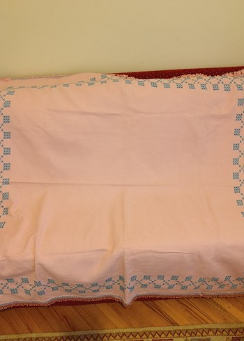 Etamin üzerine Mavi Desenli kanaviçe - Görsel 2