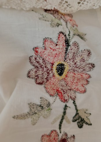 Nakışlı Çok Renkli Masa Örtüsü,yastık örtüsü - Görsel 7