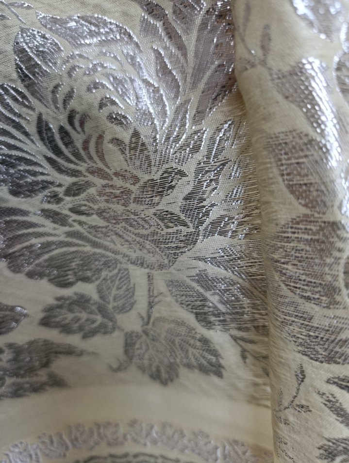 Gri işlemeli sarı masa örtüsü runner - Görsel 4