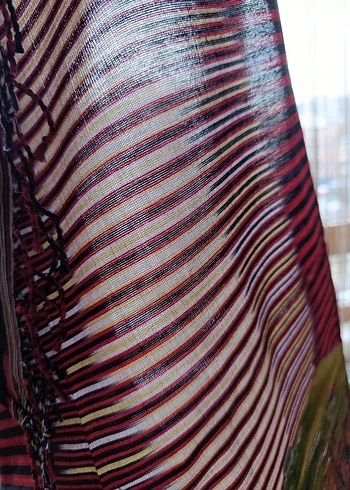 Karadeniz dokuma boyama Bohem örtü - Görsel 10