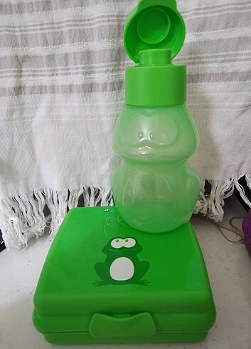 Beden çeşitli Renk Tupperware Dino şise