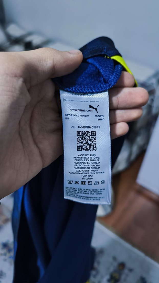 Erkek Kısa Kollu Baskılı Spor Forması - Görsel 3