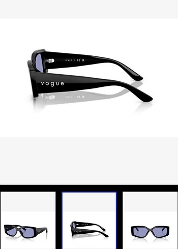 Şeffaf Siyah Minimalist Kadın Gözlüğü - Görsel 2