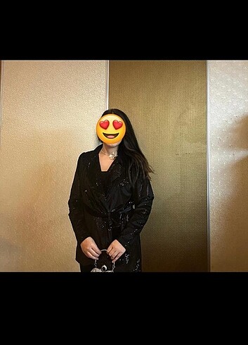 Işıltılı takım ceket pantolon 