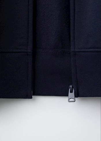 ZaraÇocuk Lacivert Fermuarlı Eşofman Takımı - Görsel 4