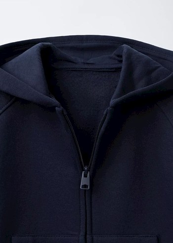 ZaraÇocuk Lacivert Fermuarlı Eşofman Takımı - Görsel 3