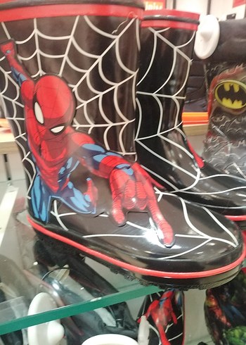 Örümcek Adam Baskılı Lastik Erkek Çizme - Görsel 2