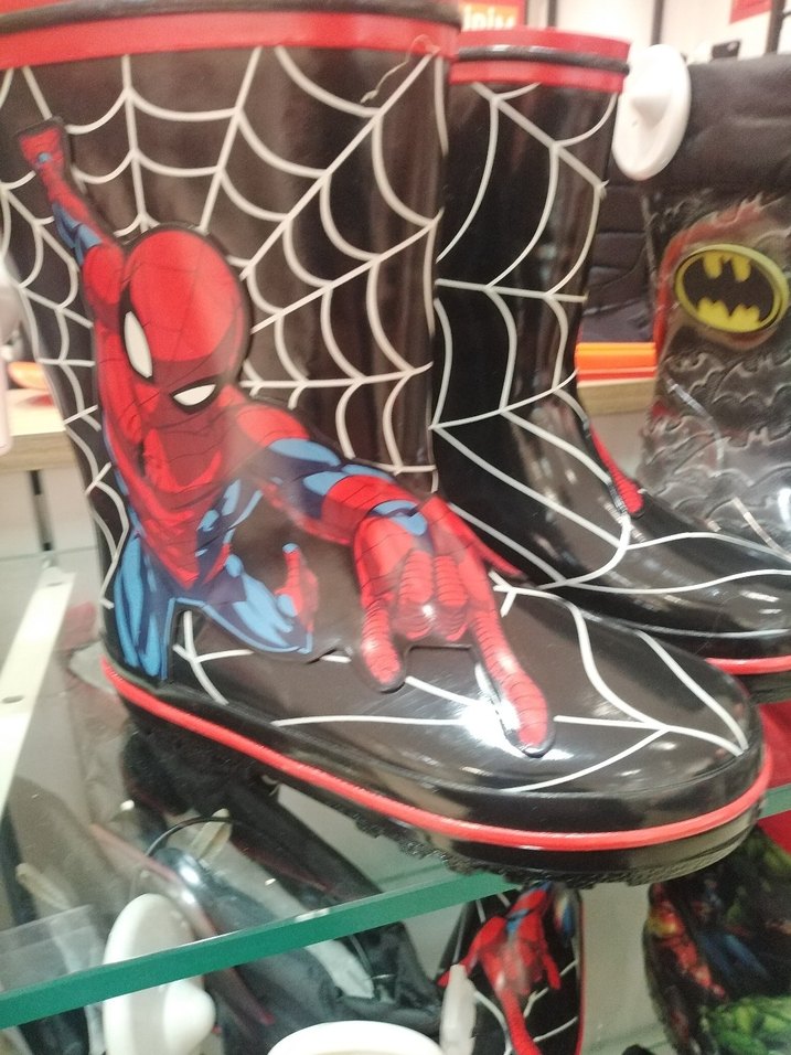 Örümcek Adam Baskılı Lastik Erkek Çizme - Görsel 2