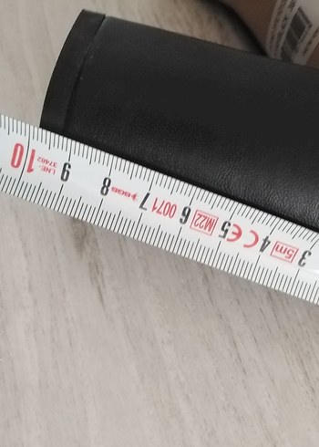 37 Beden Nine West dolgu topuk siyah terlik