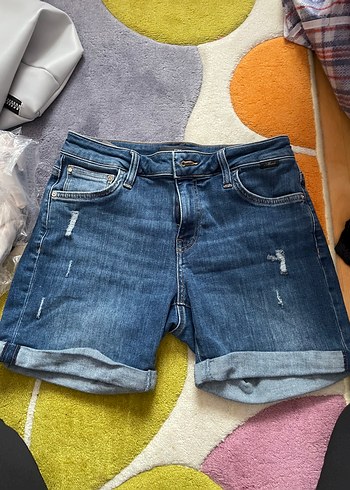 Mavi Jeans Kadın Mavi Denim kot Şort