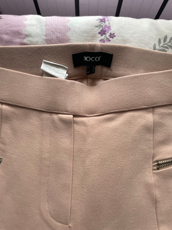 Bej Kumaş Kadın Pantolon - Görsel 4