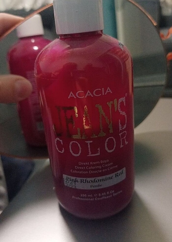 Pembe saç boyasii - Görsel 2