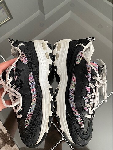 38,5 Beden siyah Renk Orjinal Skechers Dlites