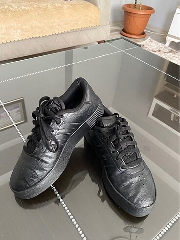 36 Beden siyah Renk Orjinal Adidas Court Bold