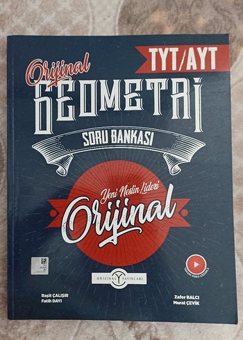 Orijinal Yayınları TYT/AYT Geometri Soru Bankası