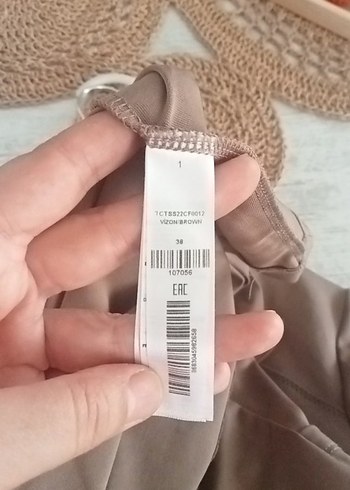 Bej Uzun Kollu haşemo 38 beden - Görsel 10