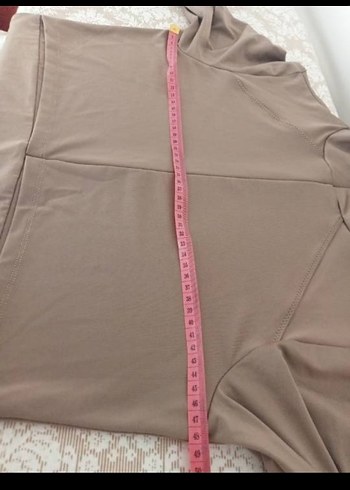 Bej Uzun Kollu haşemo 38 beden - Görsel 6