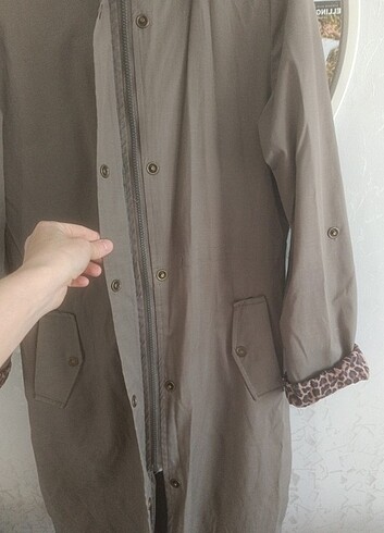 Trençkot bayan L beden  - Görsel 6