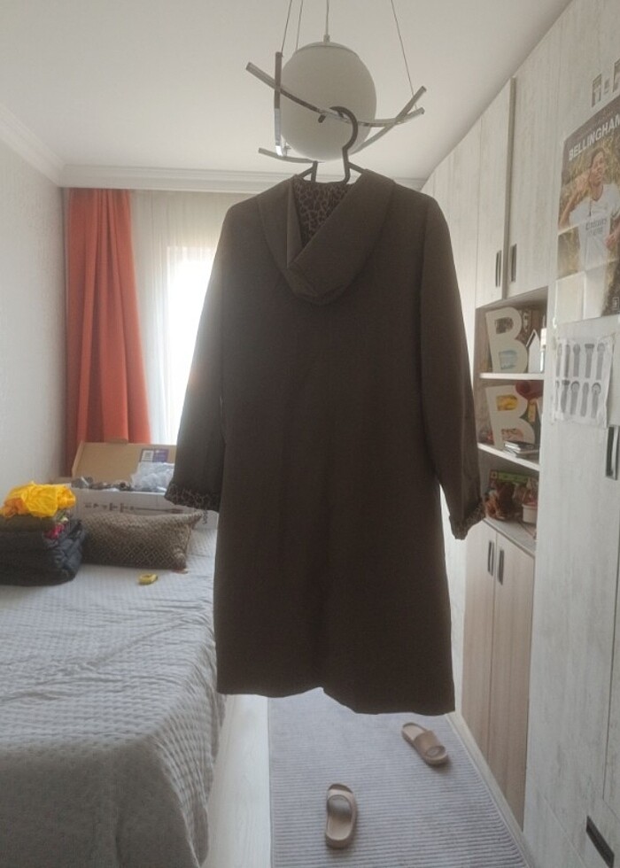 Trençkot bayan L beden  - Görsel 5