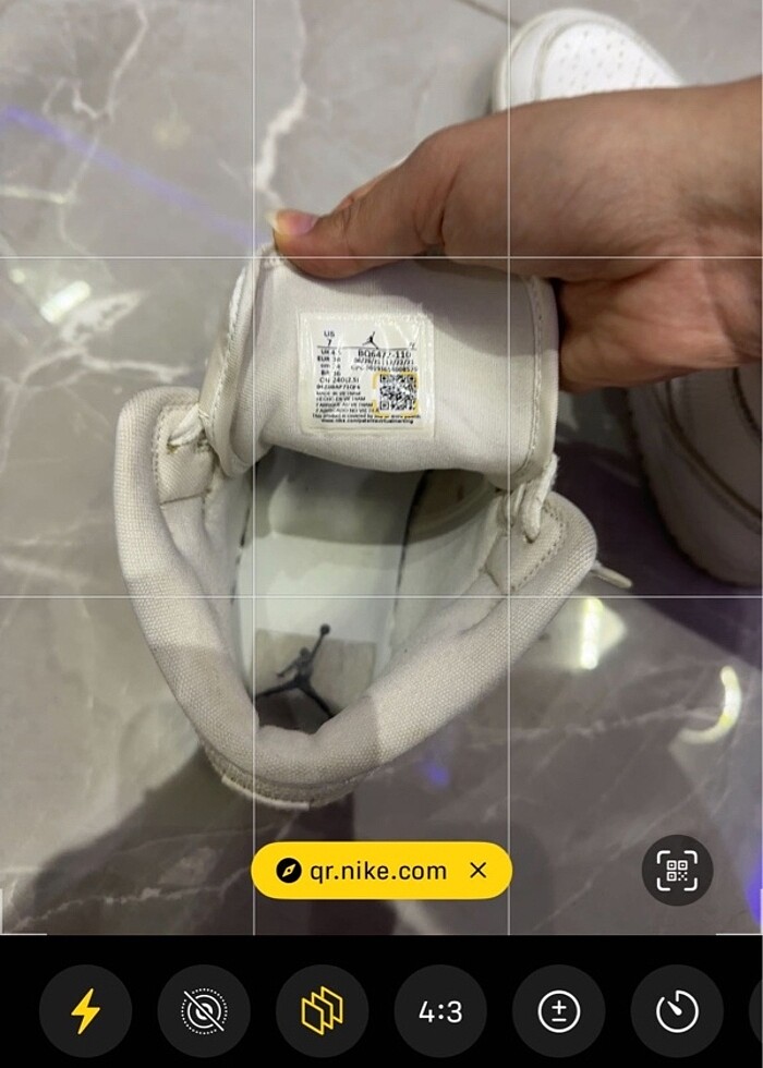 air jordan 1 MID ozel seri - Görsel 5