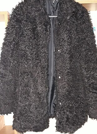 Siyah H&M kürk