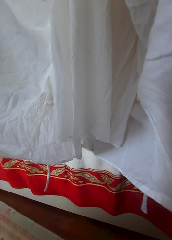 mudo Beyaz pamuk elbise - Görsel 9