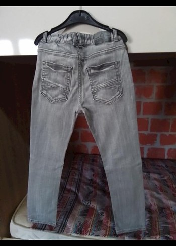 LC Waikiki Gri Erkek Çocuk Denim Pantolon