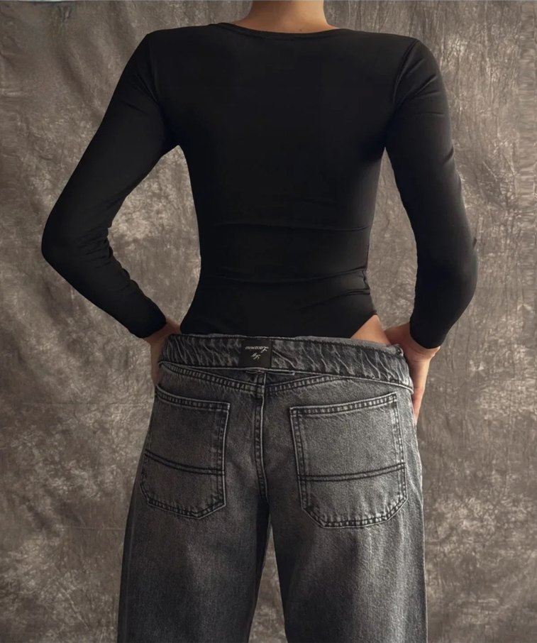 Kare Yaka Uzun Kollu Zıbın - Görsel 2