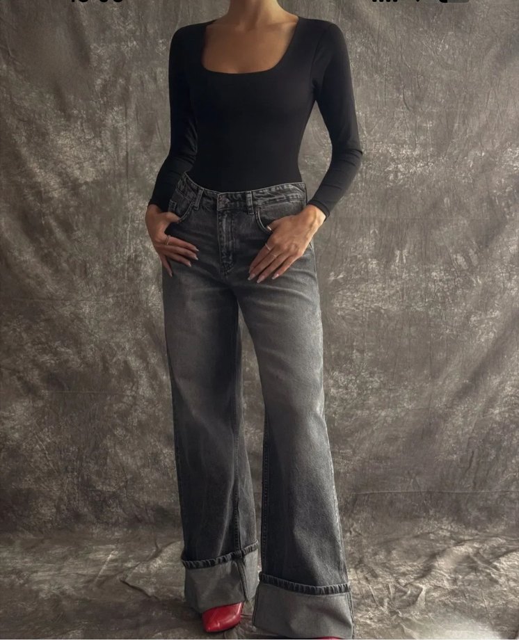 Kare Yaka Uzun Kollu Zıbın - Görsel 3