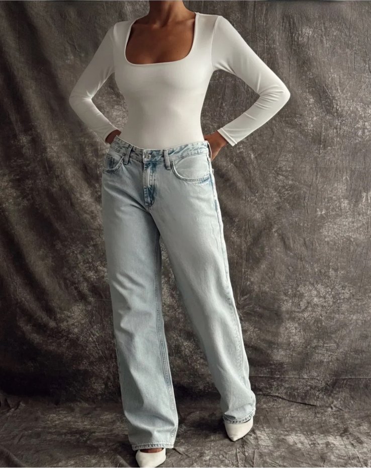 Kare Yaka Uzun Kollu Zıbın - Görsel 2