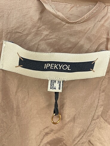 36 Beden kahverengi Renk ipekyol Bluz %70 İndirimli.