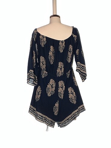 Vintage Love Kısa Tulum %70 İndirimli. - Görsel 3