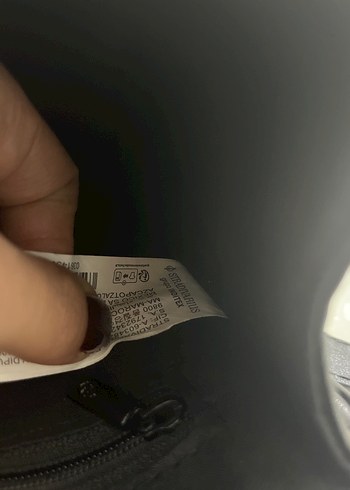 Zincir Detaylı Siyah Deri Kadın Çanta - Görsel 5