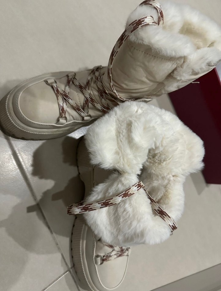 İpekyol Tüylü Platform Topuklu Kadın Bot - Görsel 4