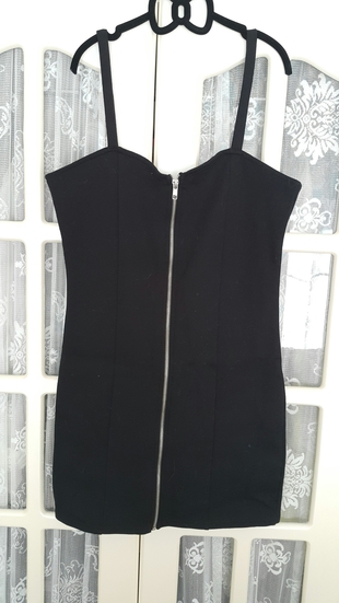 H&M siyah mini elbise 