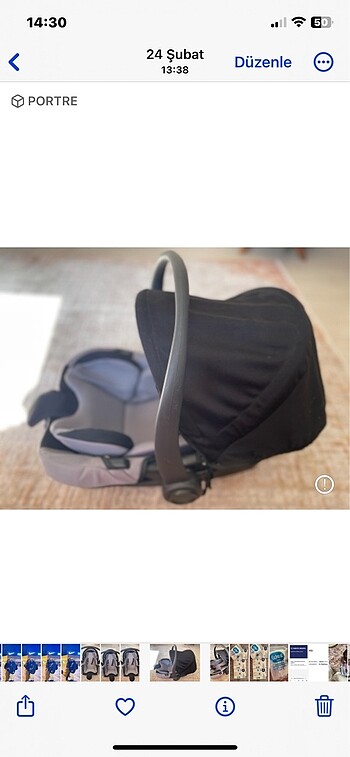 0 - 13 kg Beden gri Renk Puset