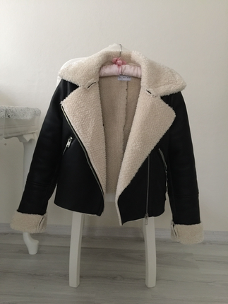 Bershka Bershka Kürklü Deri Ceket