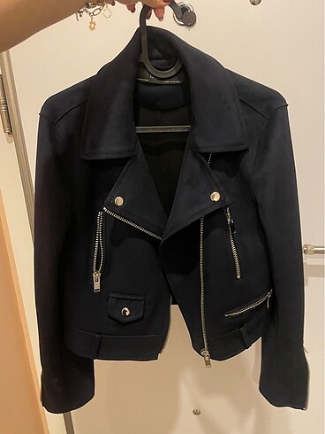 Zara Biker Süet Ceket