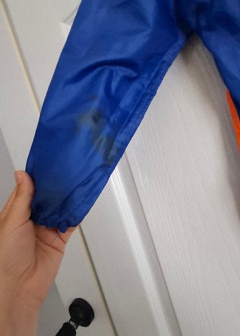 Uzun Kollu Mavi boya önlüğü - Görsel 5