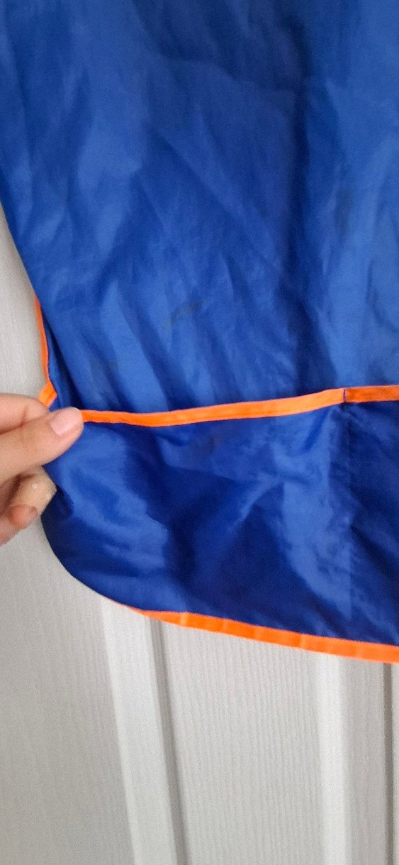 Uzun Kollu Mavi boya önlüğü - Görsel 3