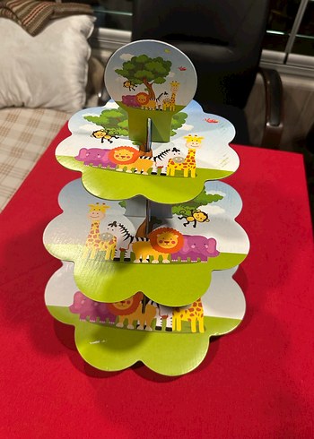 Safari konseptli Cupcake stantı. - Görsel 2