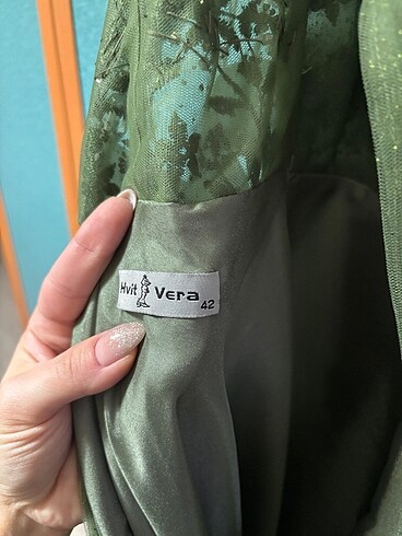 Haki renk Nişanlık & Abiye - Görsel 5