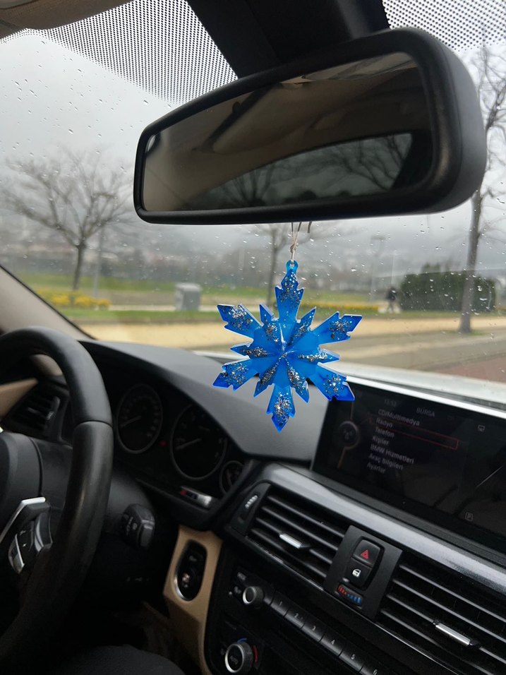 Kar tanesi araba aksesuarı - Görsel 2