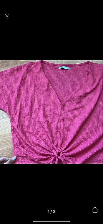 zara fusya bluz