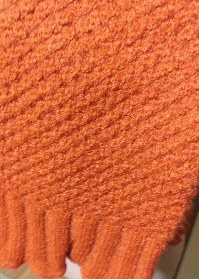 Somon rengi şık bolero  - Görsel 2